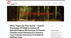 Desktop Screenshot of ceqadevelopments.com